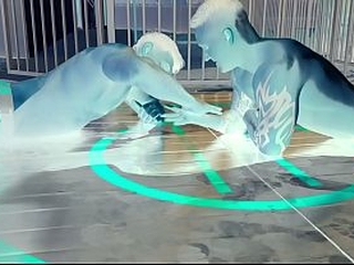 Grip of Glory: Muscle Stud Showdown Featuring Bax and Miguel Fit