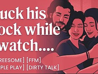 ASMR Audio Porn: First Time FFM Threesome with Friends &ndash_ Cock Sucking, Oral &amp_ Dirty Talk &ndash_ Erotic Audio Roleplay for Women